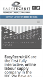 Mobile Screenshot of easyrecruituk.com